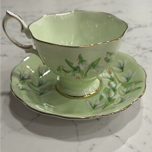 Royal Albert Snowdrops - Bone China England -Vintage